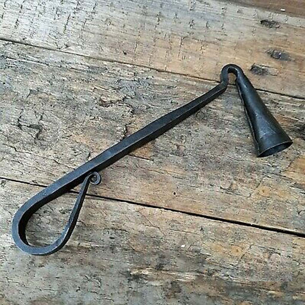 Cast Iron Candle Snuffer Candlestock