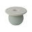 Ceramic Ivory And Mint Half Inch Taper Candle Holder