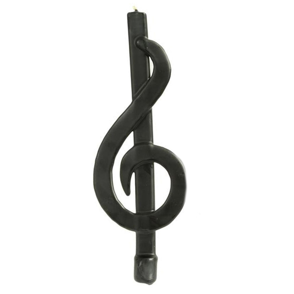 Beeswax Treble Clef Taper Candle – Candlestock