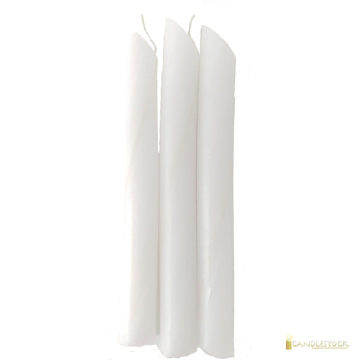 White Wedding White Drip Candle 10 Pack - Candlestock.com
